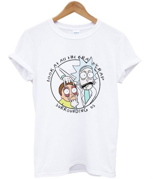 Crazy Crap Rick And Morty T Shirt
