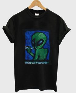 Frances Bean Cobain Alien Smoke Em If You Got Em Tee