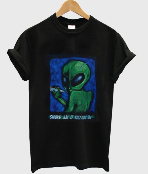 Frances Bean Cobain Alien Smoke Em If You Got Em Tee