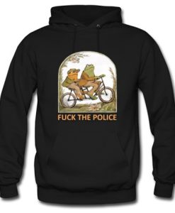Frog And Toad Fuck The Police Hoodie