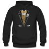 Halloween Pumpkin Tuxedo Hoodie