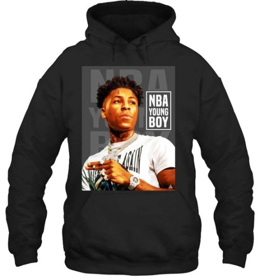 NBA Young Boy Poster hoodie
