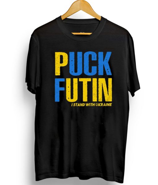 Puck Futin I Stand With Ukraine T-shirt