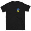 I Stand With Ukraine Pocket Print T-shirt NN