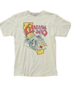 Grateful Dead California Skeleton Surfer T-Shirt
