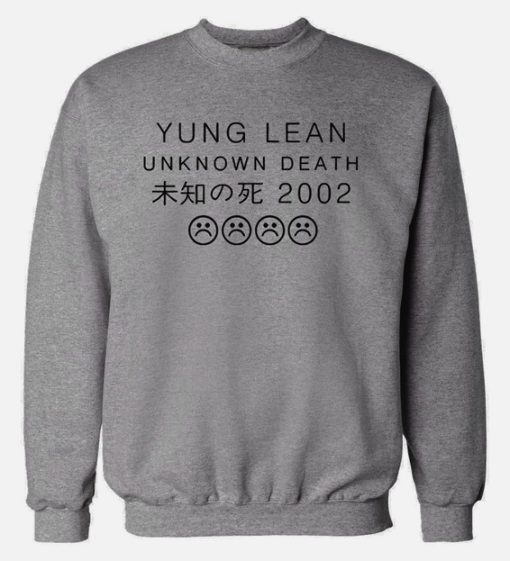 Yung Lean Unknown Death Sweatshirt