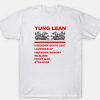 Yung Lean Unknown Death T shirt