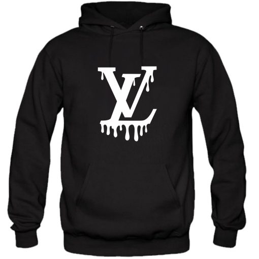Drip LV Logo Hoodie