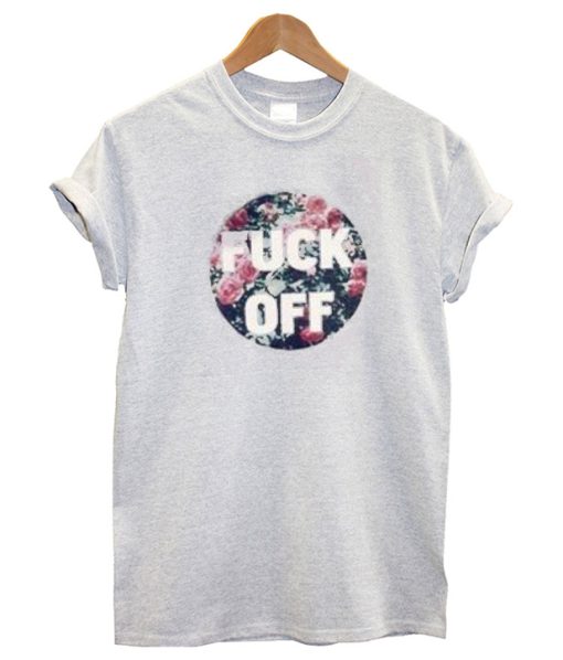 Fuck Off Floral T-Shirt