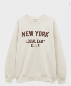 New York East Club Graphic Sweatshirt