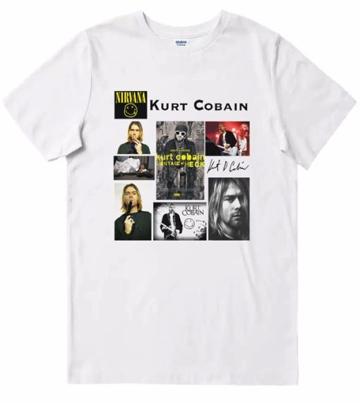 Kurt Cobain Graphic T Shirt
