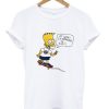 Bart Simpson At Least I’m Enjoying The Ride T-shirt