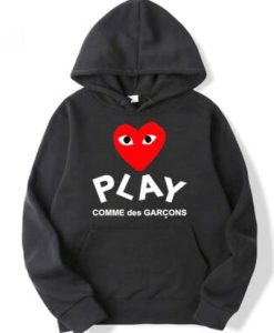 Comme Des Garcons Play Hoodie