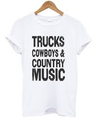 Trucks Cowboys & Country Music T-Shirt