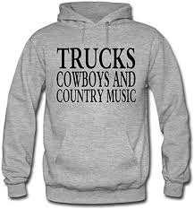 Trucks Cowboys & Country Music hoodie