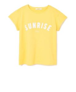 Yellow sunrise T-shirt