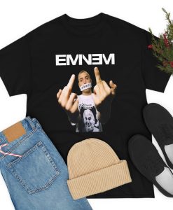 Eminem Middle Finger Band T-Shirt dv