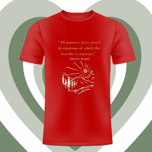All journeys have secret destinations of which the traveler is unaware T Shirt DV