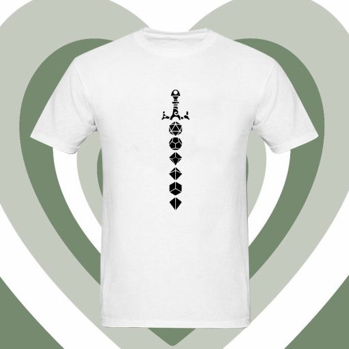 Dice Sword T Shirt DV