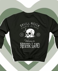 Disney Peter Pan Skull Rock Vintage Never Land Sweatshirt DV