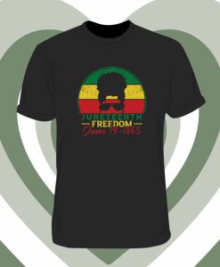 Juneteenth Black Freedom T Shirt dv
