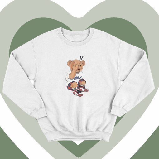 Adlv Check Pants Bear Sweatshirt