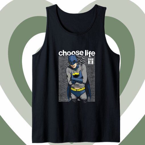Choose Life Trainspotting Batman Tank Top