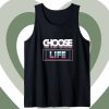 Choose life typography Tank Top