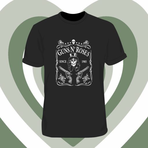 Guns N Roses Jack Daniels Since 1985 T Shirt