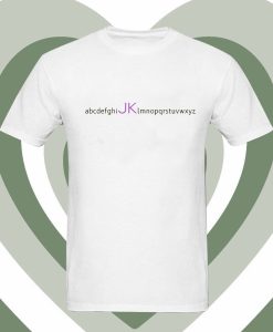Jeon Jungkook Username Alphabet T Shirt