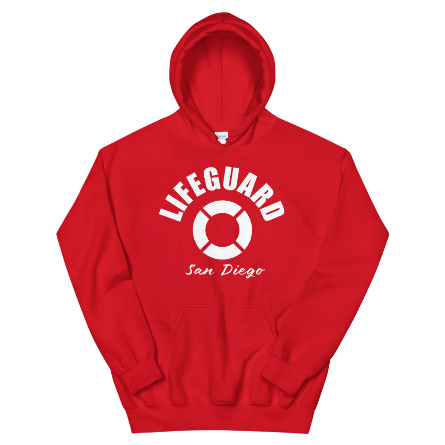 San Diego Lifeguard Hoodie San Diego Lifeguard Hoodie