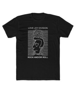 Homer Simpson Lovejoy Division Rock And Or Roll T-Shirt thd
